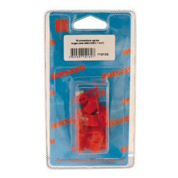 Eclairage, signalisation - Consommables 12/24V - Hf- 10 Connect. Rapide Rouge