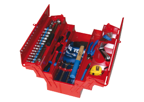 Equipement d'atelier - Outillages à main - Caisse à outils 59 pièces