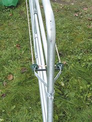 Elevage - Accessoires tubulaires - Kit isolateur à distance pour porte  de prairie extensible
