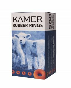 Elevage - Matériel - Anneaux de gomme orange KAMER - Boite de 500