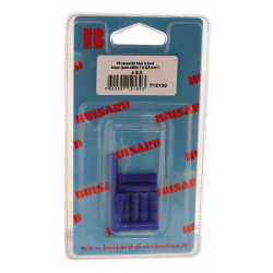 Eclairage, signalisation - Consommables 12/24V - Hf- 10 Racc.Bout A Bout Bleu D.2.3