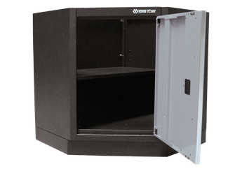 Equipement d'atelier - Outillages à main - Meuble d'angle pour atelier - gris PROMO