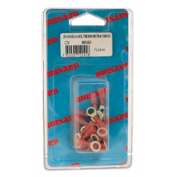 Eclairage, signalisation - Consommables 12/24V - Hf-25Cosses Oeil Thermor.Rouge D.6