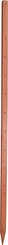 Elevage - Accessoires tubulaires - Piquet en bois dur, 1,80 m, 38x38 mm, auto-isolant