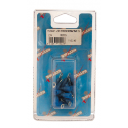 Eclairage, signalisation - Consommables 12/24V - Hf-25Cosses Oeil Thermor.Bleu D.4