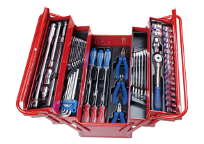 Equipement d'atelier - Outillages à main - Caisse à outils 62 pièces