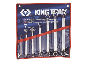 Equipement d'atelier - Outillages à main - Trousse de 7 clés polygonales en pouces