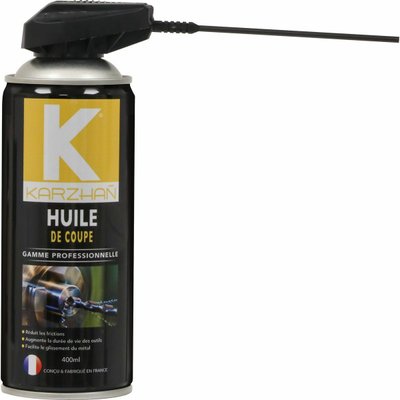Consommables atelier - Dégrippants - Aérosol Huile De Coupe Karzhan 400Ml