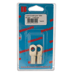 Eclairage, signalisation - Consommables 12/24V - Hf- 2 Cosses A Sertir Cable 50Mm2