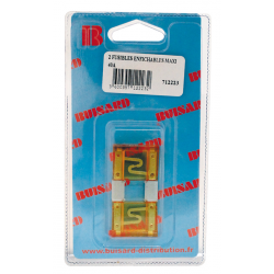Eclairage, signalisation - Consommables 12/24V - Hf- 2 Fusibles Enfich.Maxi 40A