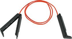 Elevage - Accessoires tubulaires - Cable de jonction rubans, pour ligne ruban, 2 pinces en plastique, les 2