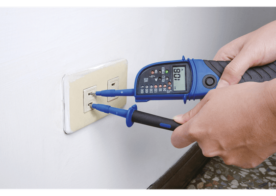 Equipement d'atelier - Outillages à main - Testeur digital de voltage 12-690V PROMO