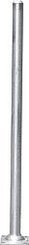 Elevage - Accessoires tubulaires - Poteau d = 76 mm, L= 1,35 sur platine