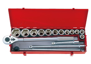 Equipement d'atelier - Outillages à main - Coffret de douilles 3/4" 16 pièces PROMO