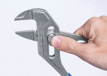 Equipement d'atelier - Outillages à main - Pince-clé multiprise push button avec graduation 250mm PROMO