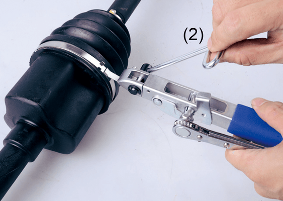 Equipement d'atelier - Outillages à main - Pince pour colliers de soufflets de cardans en acier