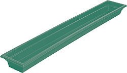 Elevage - Accessoires tubulaires - Pédiluve, plastique, pour la contention des ovins, L= 3,00 m