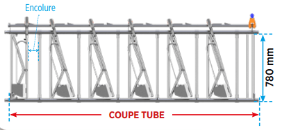 Elevage - Accessoires tubulaires - Cornadis Veaux 10Pl/4M00