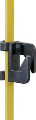 Elevage - Accessoires tubulaires - Piquet fibre verre ovale (10), pointe  fibre verre, 1,10 m avec beche et 2 iso
