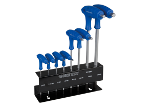 Equipement d'atelier - Outillages à main - Jeu de 8 clés Allen à poignée en L, 2 à 10mm sur rack PROMO