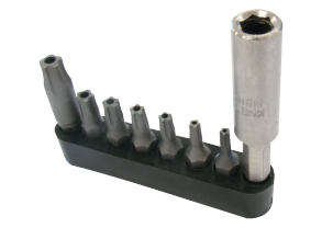 Equipement d'atelier - Outillages à main - Jeux d'embouts tournevis RESISTORX® Plus - 8 pièces