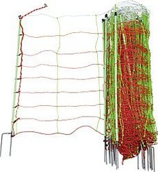Elevage - Accessoires tubulaires - Filet électrifié combiné Tornado XL,  1,06 m hors sol, double pointe, 50 m