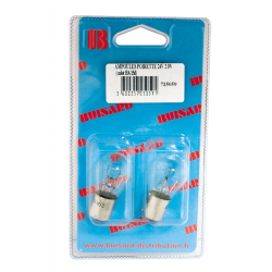 Eclairage, signalisation - Consommables 12/24V - Hf- 2 Ampoules Poirette 24V 21W