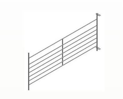 Elevage - Accessoires tubulaires - Claie Barreaudee Emboitage 3 Trous 3M00