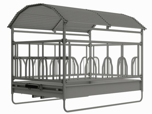 Elevage - Accessoires tubulaires - Ratelier Quadriballe 2 M.S.A. (14 Passages)