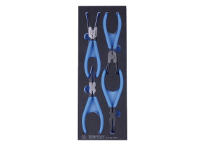 Equipement d'atelier - Outillages à main - Module de pinces circlips - 4 piéces