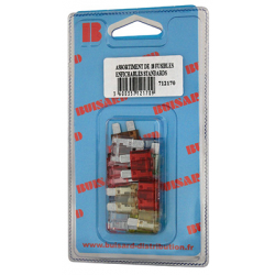 Eclairage, signalisation - Consommables 12/24V - Hf- 18 Fusibles Enfichables Standard Panaches