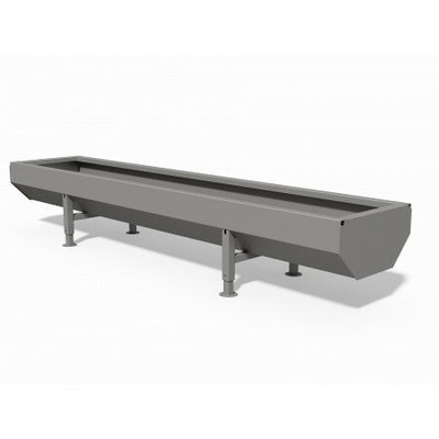 Elevage - Accessoires tubulaires - Auge Premium Galva Pa 3M00X0.80