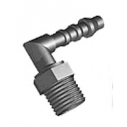 Pulvérisation - Raccords - Raccord Cannele Coude Male 1/4X10Mm