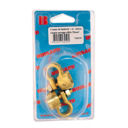 Eclairage, signalisation - Consommables 12/24V - Hf- Cosses Batterie Cable 50Mm2 (+) (-)