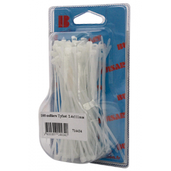 Eclairage, signalisation - Consommables 12/24V - Hf-100 Colliers 2.4X111Mm Naturel