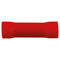 Eclairage, signalisation - Consommables 12/24V - Hf- 10 Racc Bout A Bout Rouge D1.7