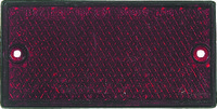 Eclairage, signalisation - Signalisation - Catadioptre 2 Trous 105X44Mm Rouge