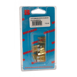 Eclairage, signalisation - Consommables 12/24V - Hf- 10 Fusibles Enfi 5A Beige