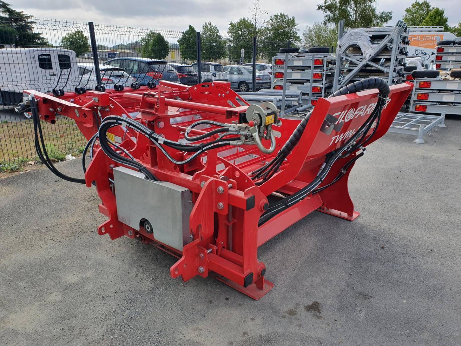 Dérouleuse de balle Dérouleuse de balle Silofarmer TWIN-PIC RV2-PE