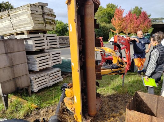 Broyeur d'accotement Berti 1.80